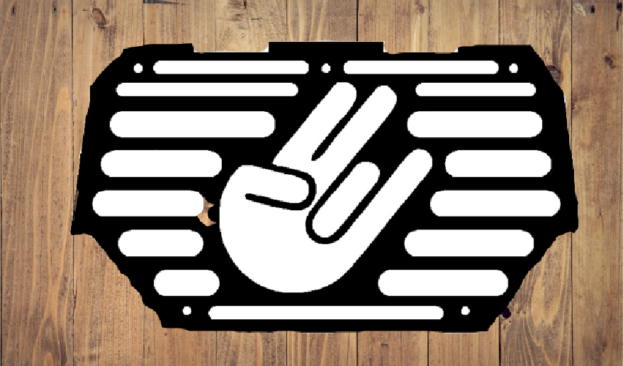 Cutting Edge Design LLC Shocker Grill - Custom Inserts Available