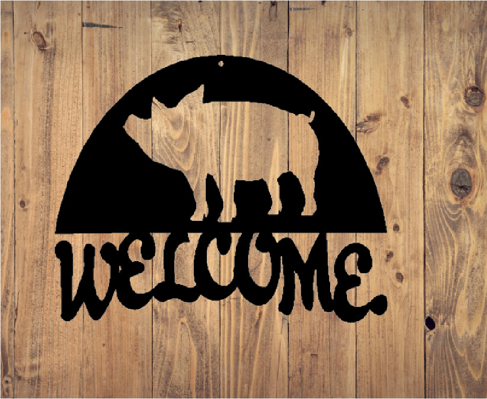 Cutting Edge Design LLC Welcome Pig - Small
