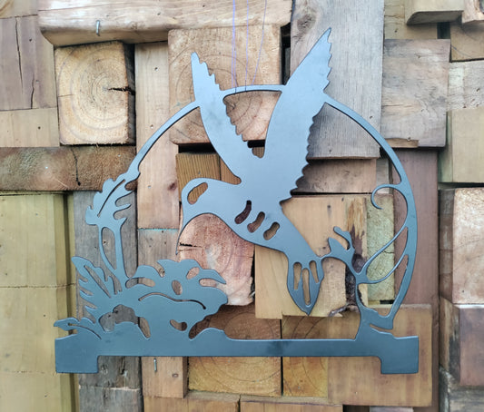 Hummingbird Mailbox Topper