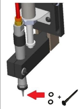 Plate Marker (Air Scribe) Tip + 2 O-Rings