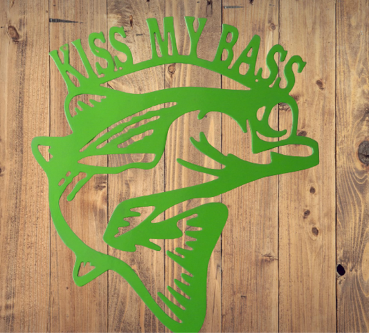 KISS MY BASS - Cutting Edge Design LLC