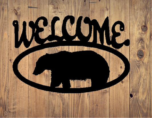 Cutting Edge Design LLC Welcome Bear - Large